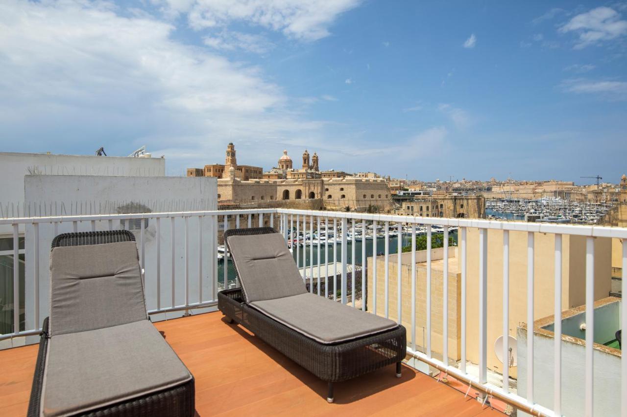 Traditional & Modern Maltese Townhouse - Rooftop Terrace And Sea Views, Close To Birgu Waterfront Cospicua Екстериор снимка