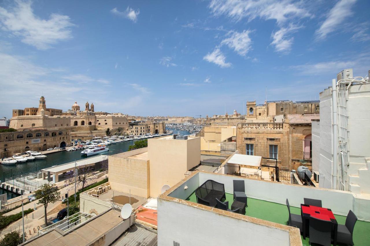Traditional & Modern Maltese Townhouse - Rooftop Terrace And Sea Views, Close To Birgu Waterfront Cospicua Екстериор снимка