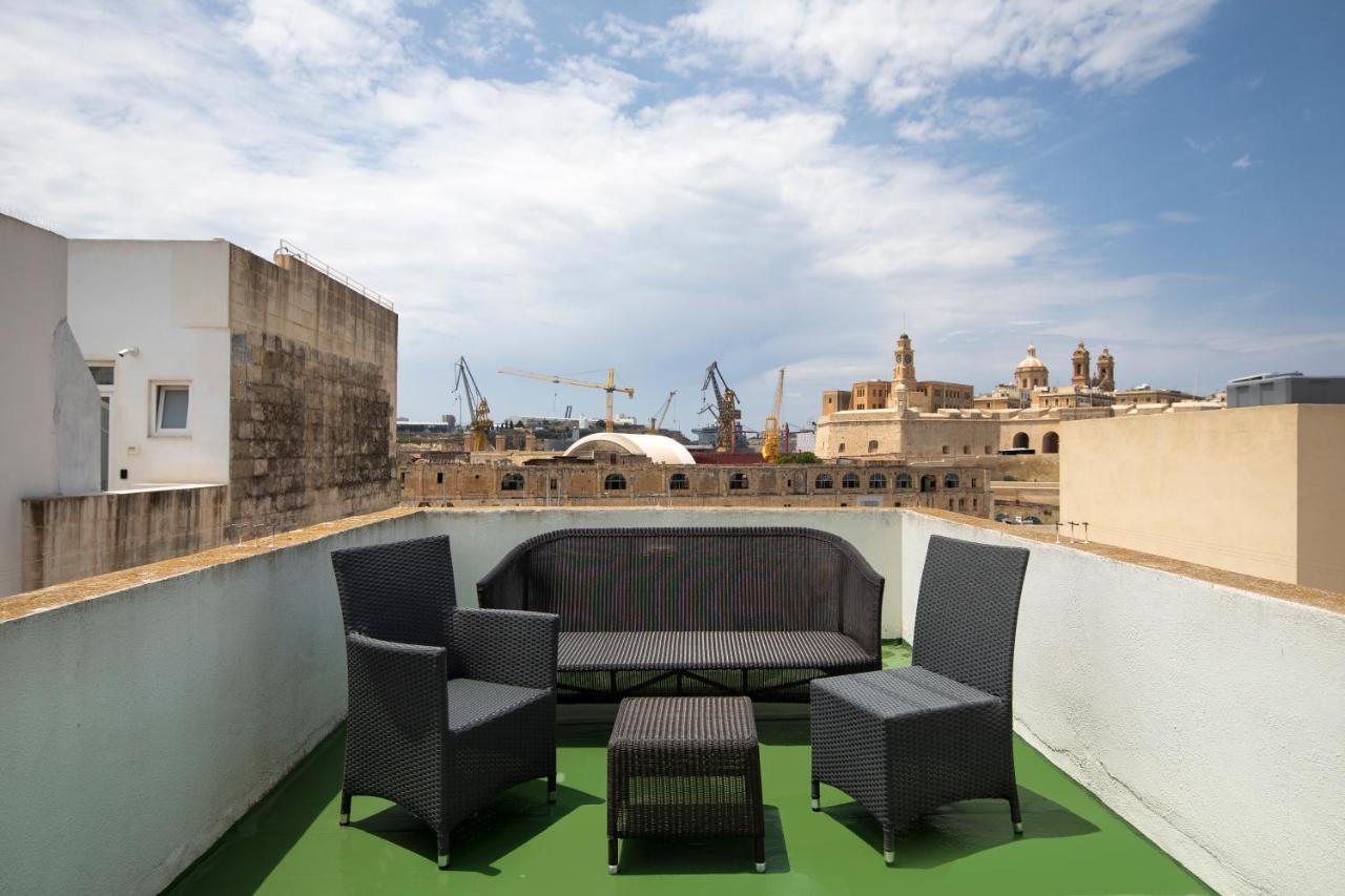 Traditional & Modern Maltese Townhouse - Rooftop Terrace And Sea Views, Close To Birgu Waterfront Cospicua Екстериор снимка