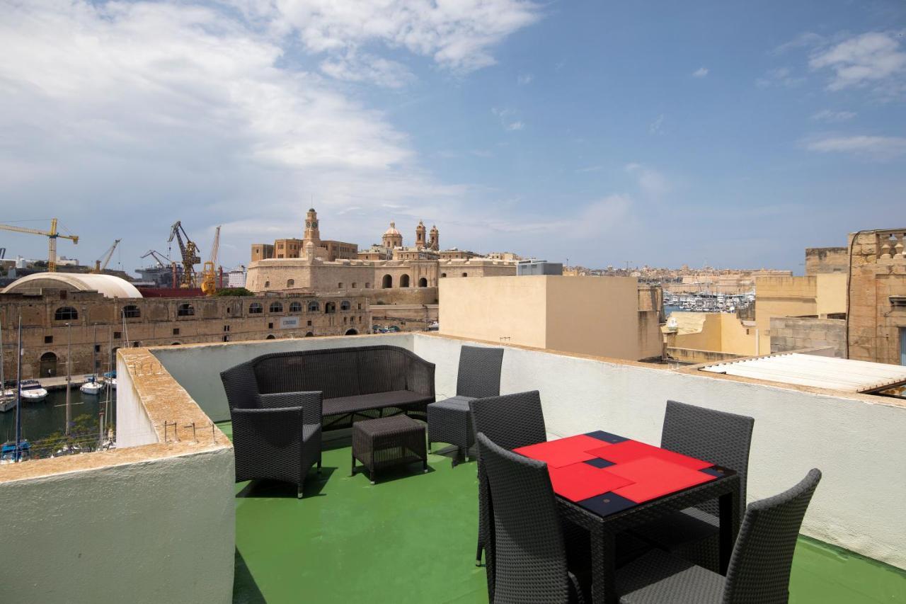 Traditional & Modern Maltese Townhouse - Rooftop Terrace And Sea Views, Close To Birgu Waterfront Cospicua Екстериор снимка